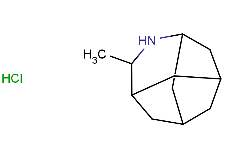 5-methyl-4-azatricyclo[4.3.1.1,3,8]undecane hydrochloride