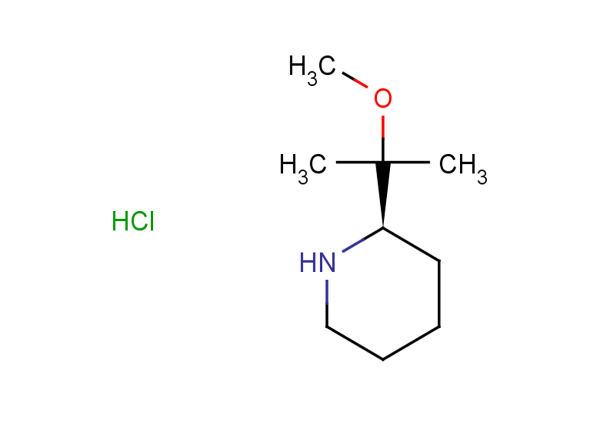 (2R)-2-(2-methoxypropan-2-yl)piperidine hydrochloride