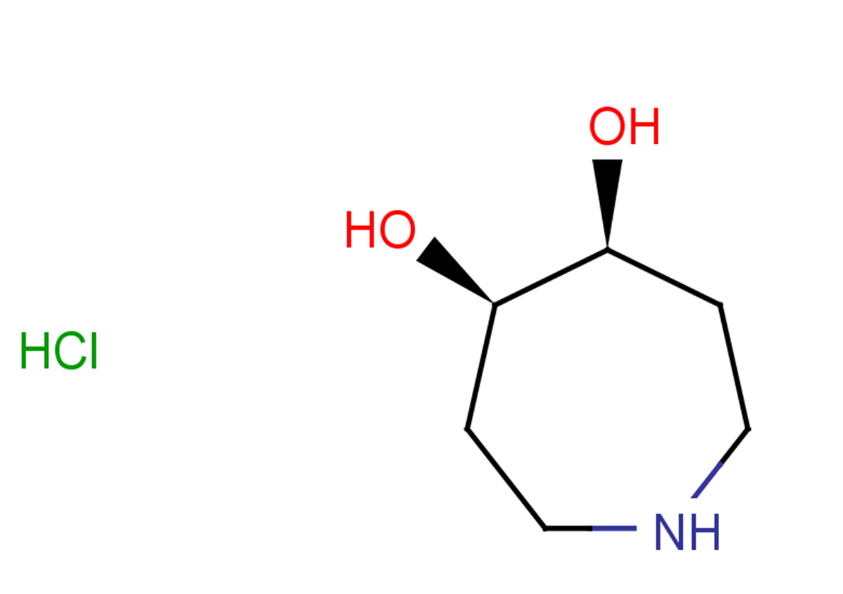 rac-(4R,5S)-azepane-4,5-diol hydrochloride, cis