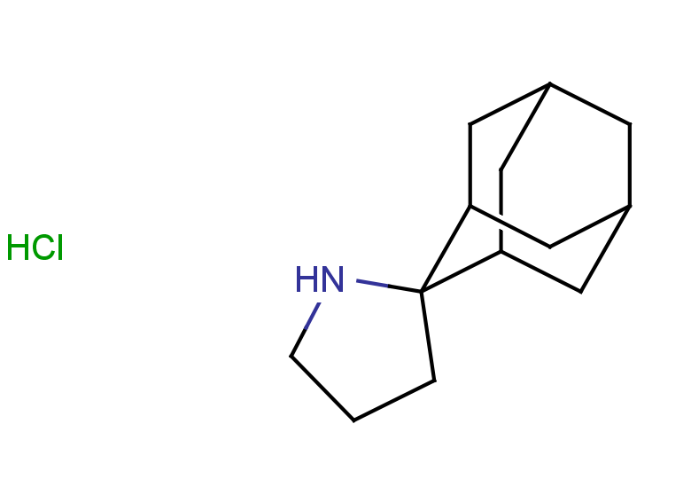 spiro[adamantane-2,2'-pyrrolidine] hydrochloride