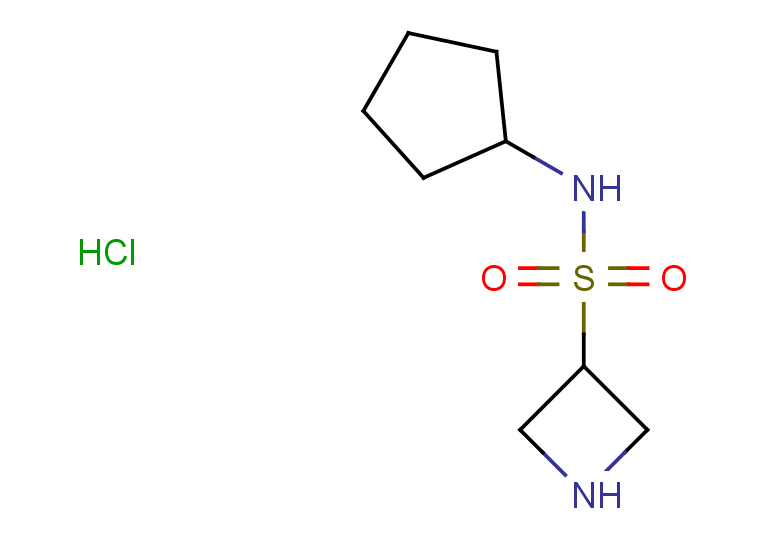 N-cyclopentylazetidine-3-sulfonamide hydrochloride