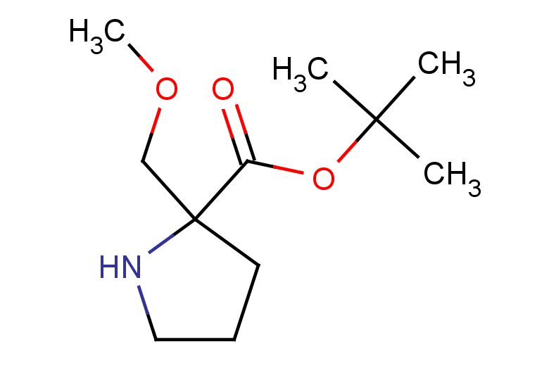 tert-butyl 2-(methoxymethyl)pyrrolidine-2-carboxylate