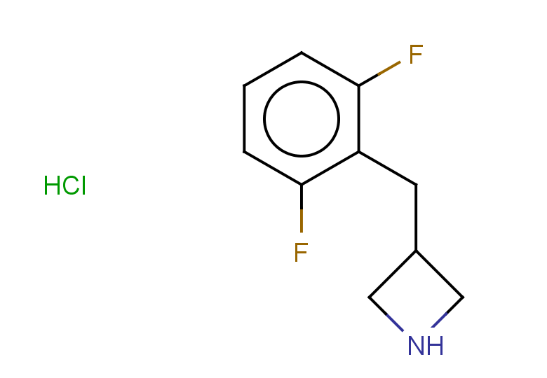 3-[(2,6-difluorophenyl)methyl]azetidine hydrochloride