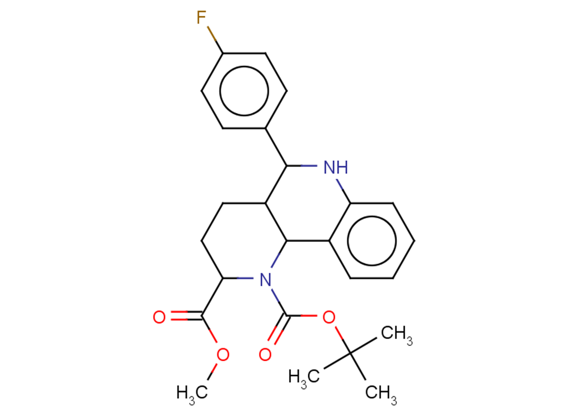 1-tert-butyl 2-methyl 5-(4-fluorophenyl)-1H,2H,3H,4H,4aH,5H,6H,10bH-benzo[h]1,6-naphthyridine-1,2-dicarboxylate