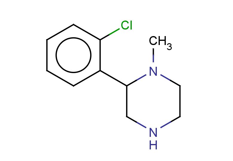 2-(2-chlorophenyl)-1-methylpiperazine