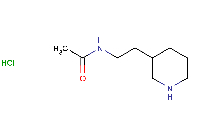 N-[2-(piperidin-3-yl)ethyl]acetamide hydrochloride