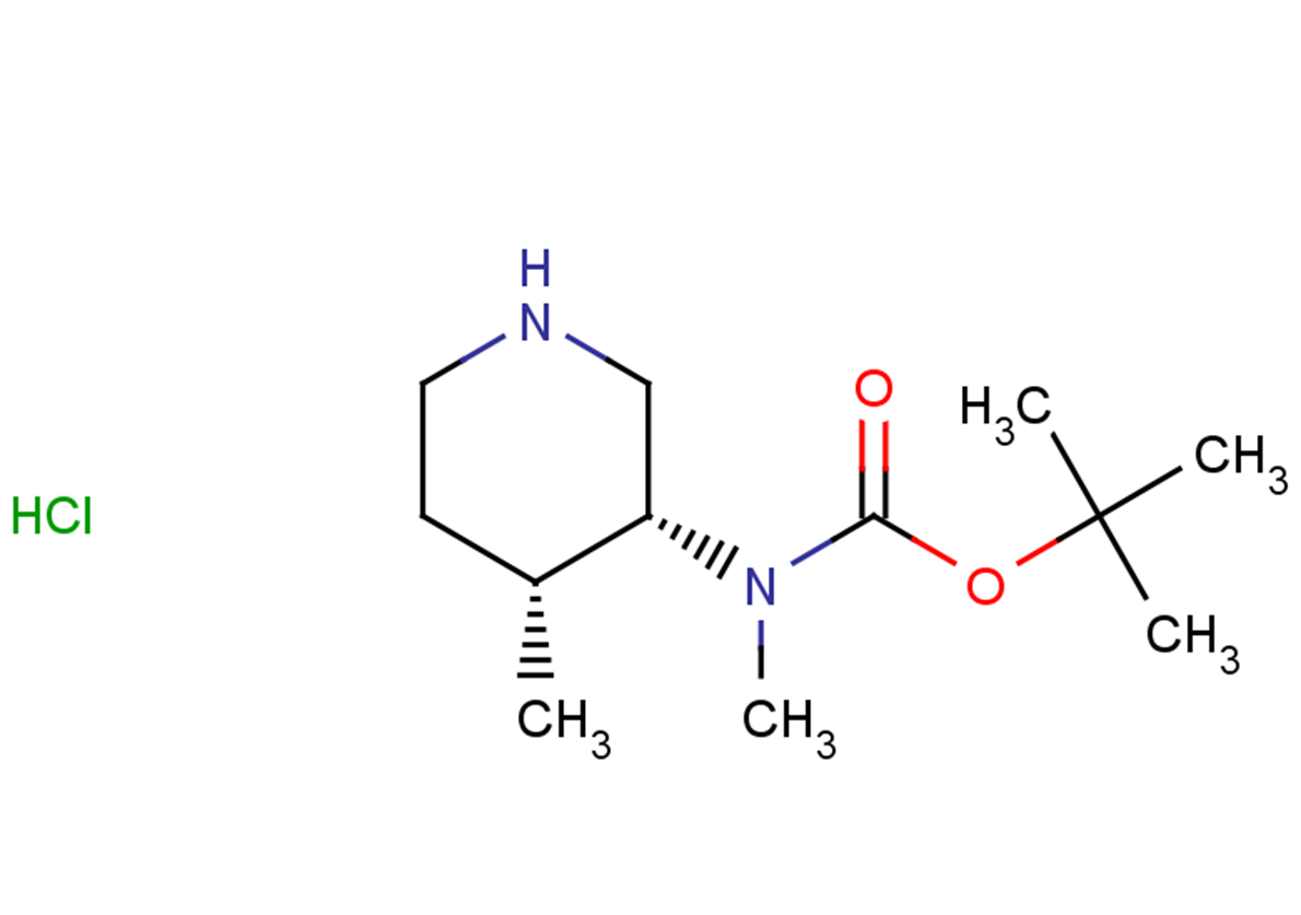 tert-butyl N-methyl-N-[(3R,4R)-4-methylpiperidin-3-yl]carbamate hydrochloride