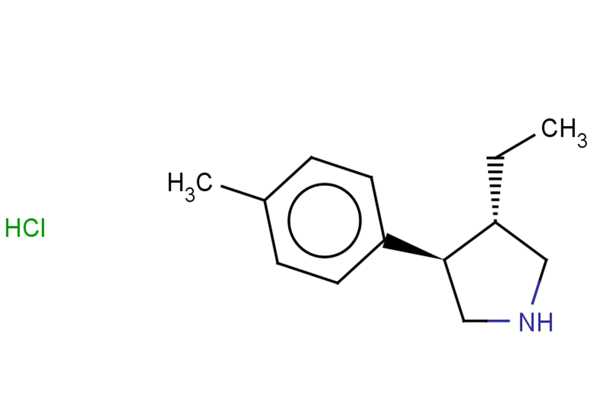 rac-(3R,4S)-3-ethyl-4-(4-methylphenyl)pyrrolidine hydrochloride, trans