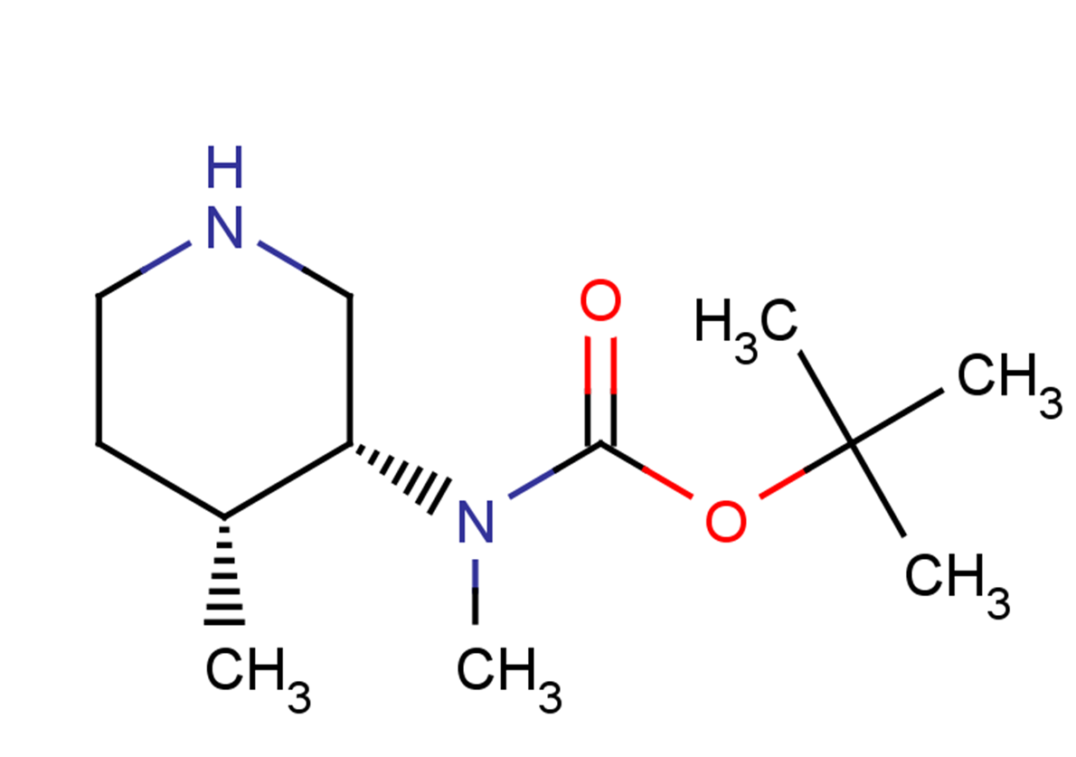 tert-butyl N-methyl-N-[(3R,4R)-4-methylpiperidin-3-yl]carbamate