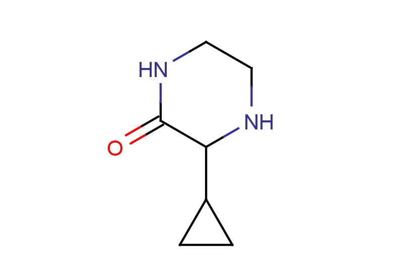 3-cyclopropylpiperazin-2-one