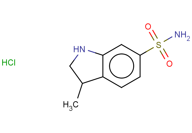 3-methyl-2,3-dihydro-1H-indole-6-sulfonamide hydrochloride