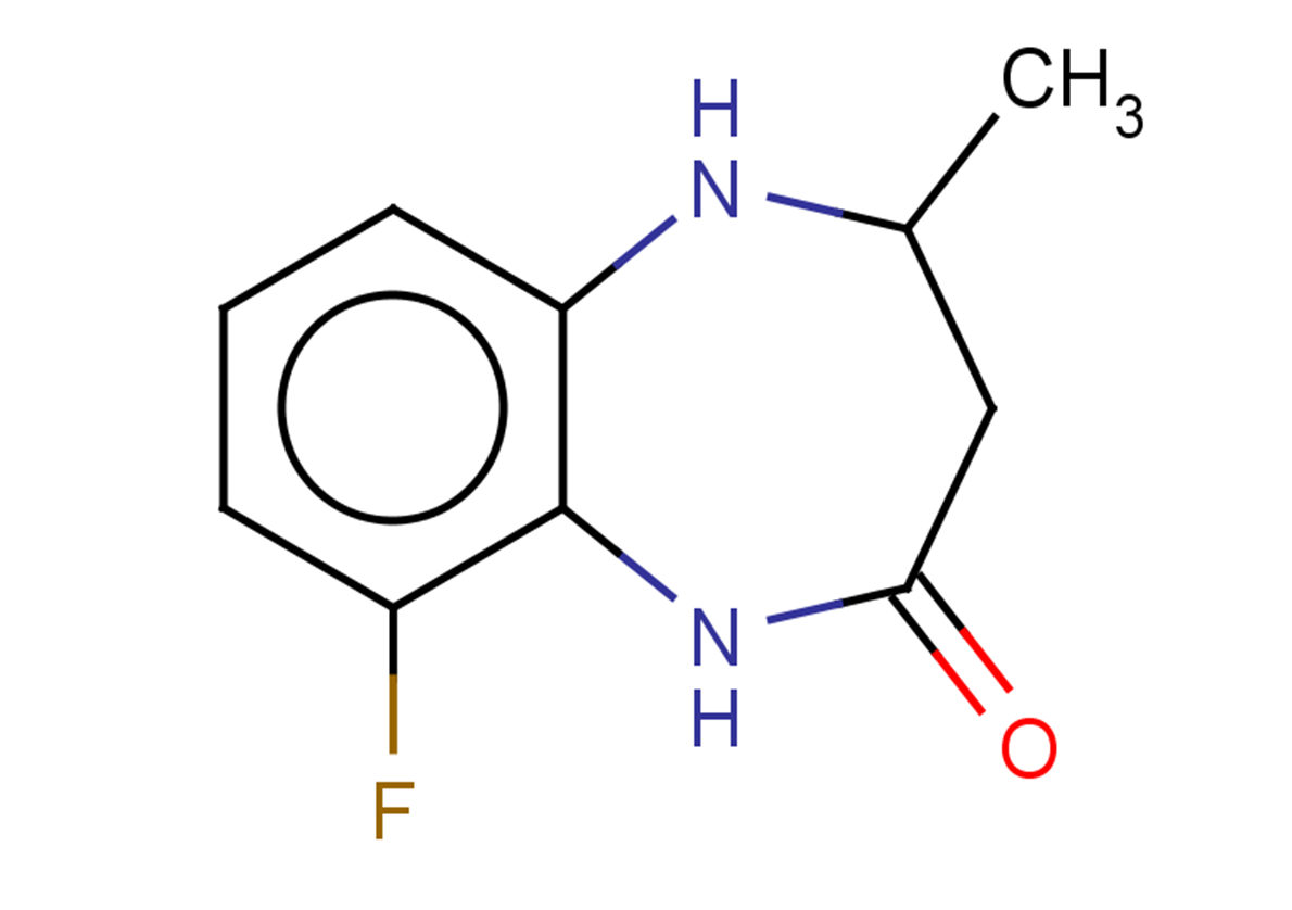 9-fluoro-4-methyl-2,3,4,5-tetrahydro-1H-1,5-benzodiazepin-2-one