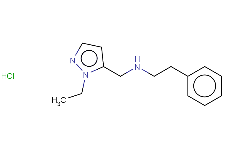 [(1-ethyl-1H-pyrazol-5-yl)methyl](2-phenylethyl)amine hydrochloride