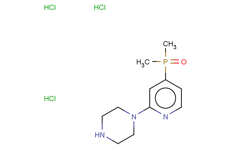 1-[4-(dimethylphosphoryl)pyridin-2-yl]piperazine trihydrochloride
