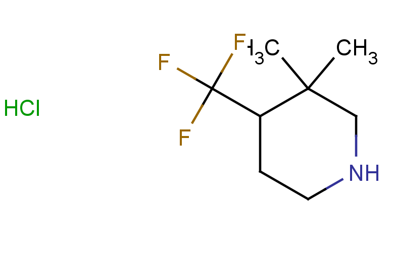 3,3-dimethyl-4-(trifluoromethyl)piperidine hydrochloride