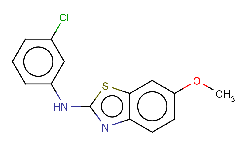 N-(3-chlorophenyl)-6-methoxy-1,3-benzothiazol-2-amine
