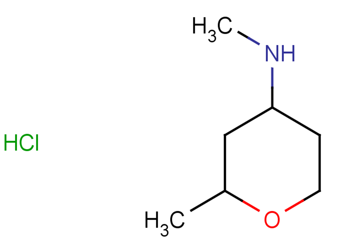 N,2-dimethyloxan-4-amine hydrochloride, Mixture of diastereomers