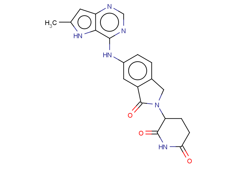 3-[6-({6-methyl-5H-pyrrolo[3,2-d]pyrimidin-4-yl}amino)-1-oxo-2,3-dihydro-1H-isoindol-2-yl]piperidine-2,6-dione