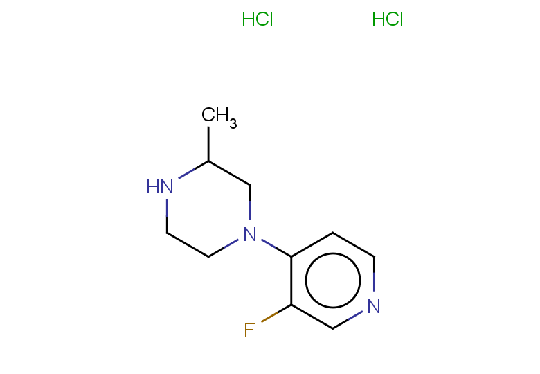 1-(3-fluoropyridin-4-yl)-3-methylpiperazine dihydrochloride