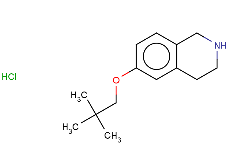6-(2,2-dimethylpropoxy)-1,2,3,4-tetrahydroisoquinoline hydrochloride