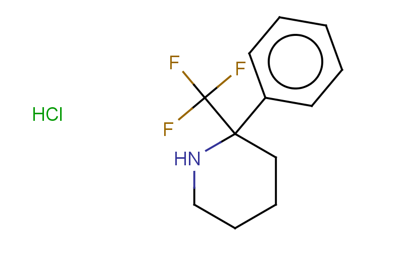2-phenyl-2-(trifluoromethyl)piperidine hydrochloride