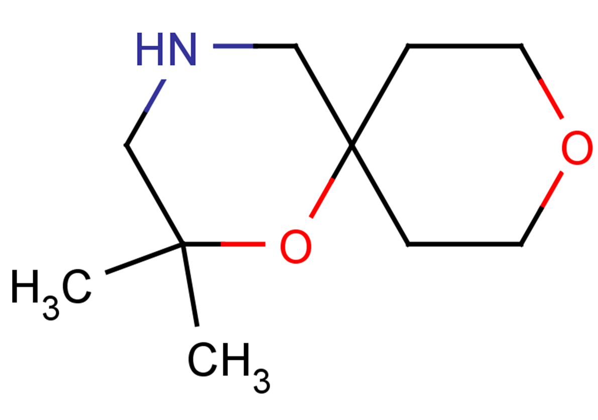 2,2-dimethyl-1,9-dioxa-4-azaspiro[5.5]undecane