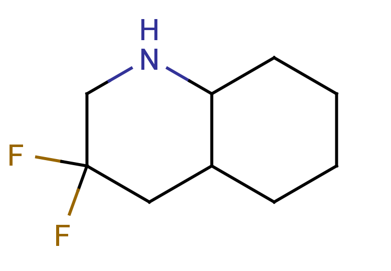 3,3-difluoro-decahydroquinoline