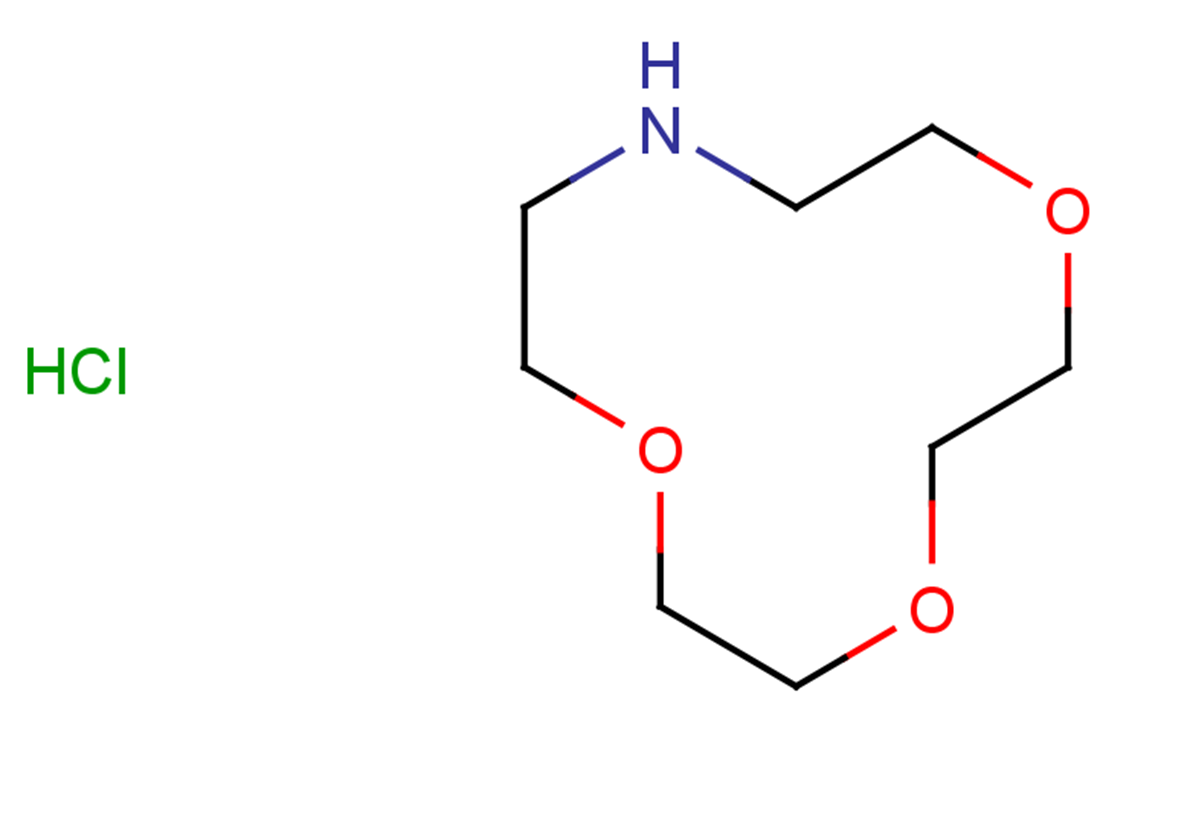 1,4,7-trioxa-10-azacyclododecane hydrochloride