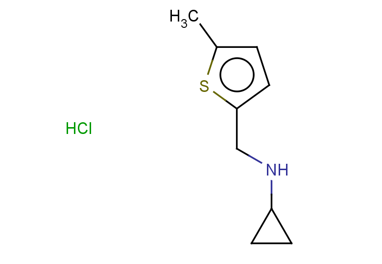 N-[(5-methylthiophen-2-yl)methyl]cyclopropanamine hydrochloride