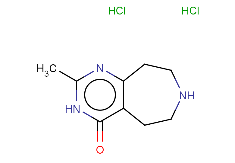 2-methyl-3H,4H,5H,6H,7H,8H,9H-pyrimido[4,5-d]azepin-4-one dihydrochloride