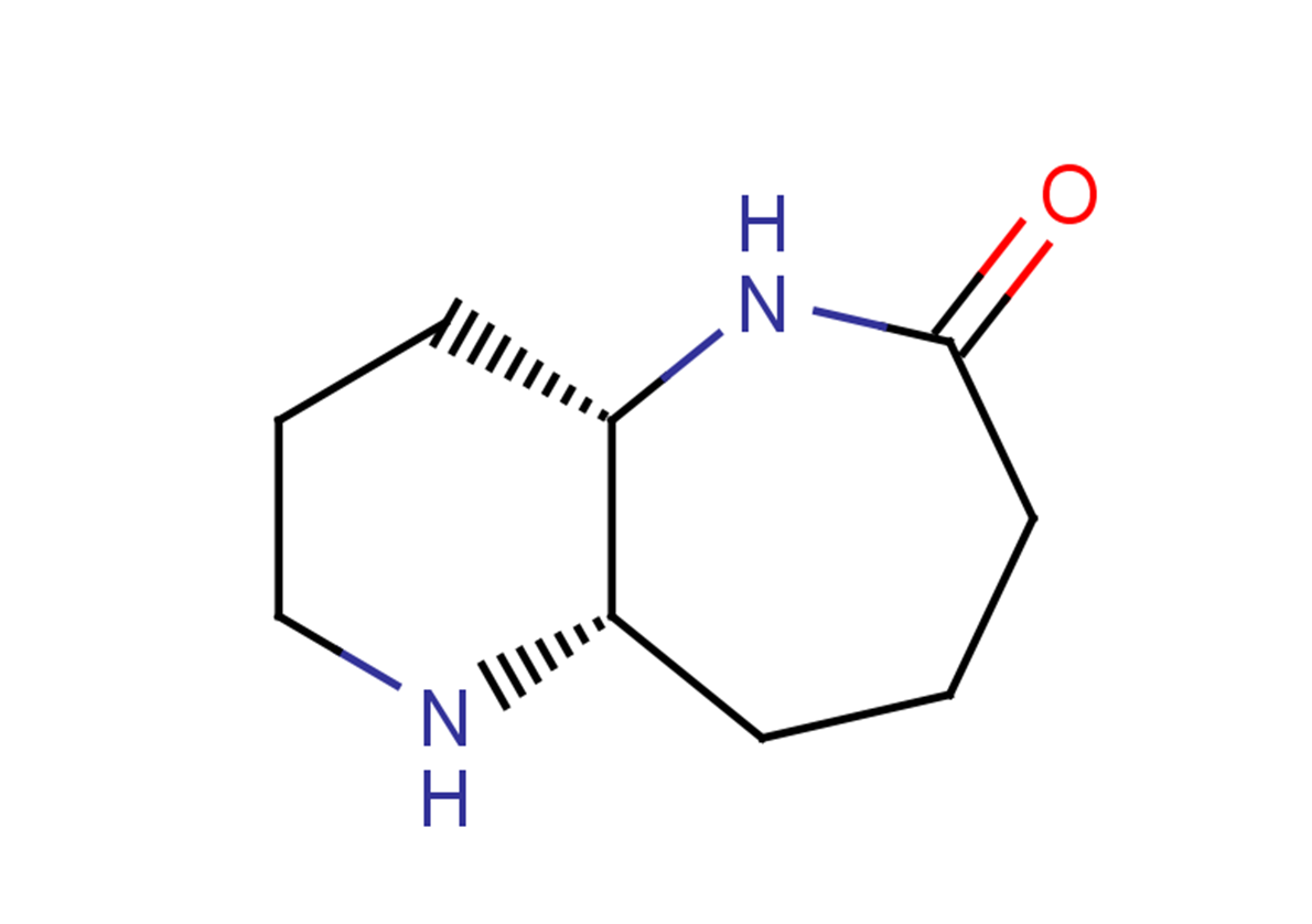 rac-(4aR,9aR)-decahydro-1H-pyrido[3,2-b]azepin-6-one, cis