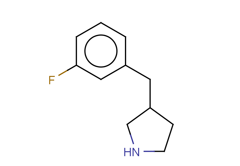 3-[(3-fluorophenyl)methyl]pyrrolidine