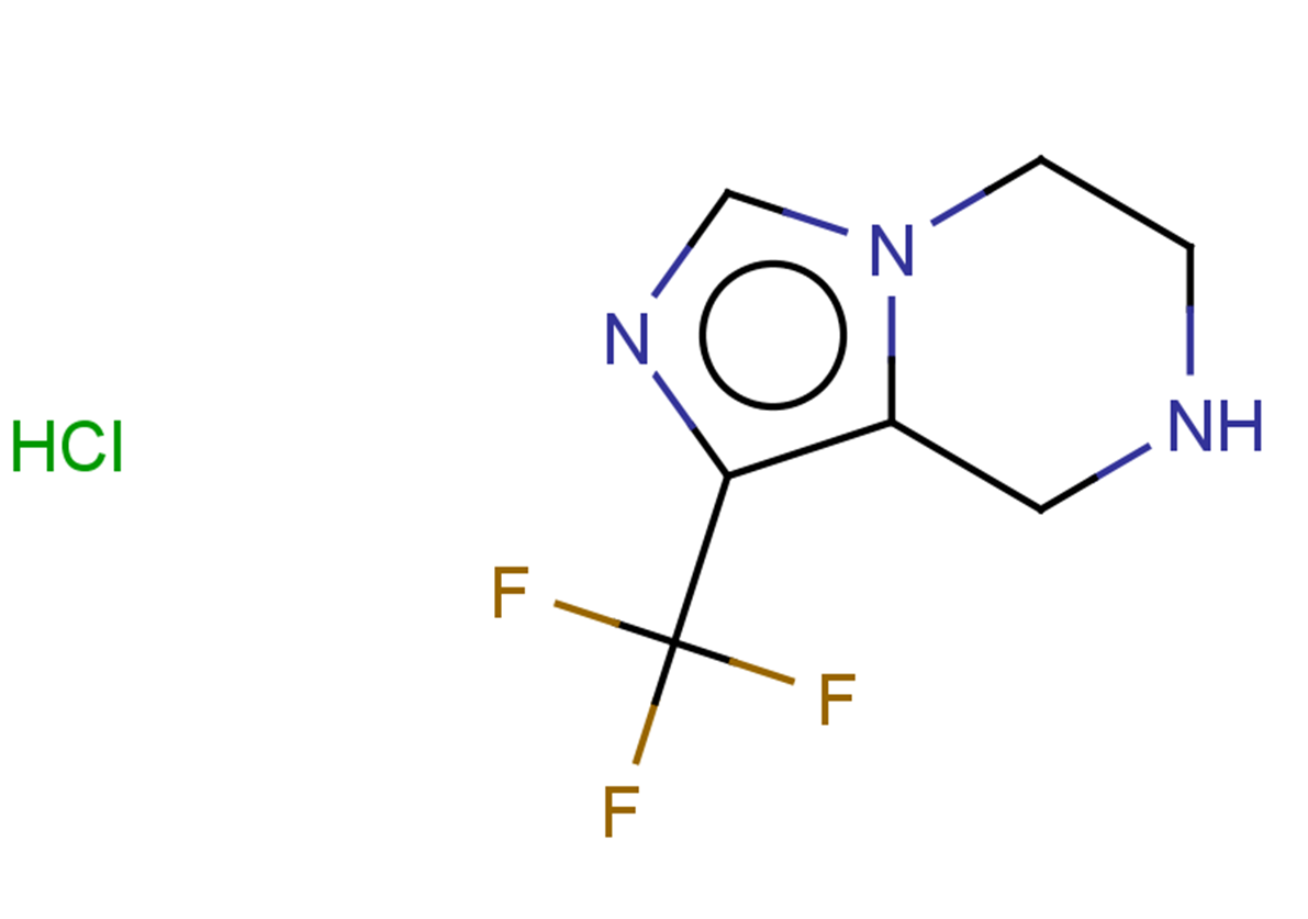 1-(trifluoromethyl)-5H,6H,7H,8H-imidazo[1,5-a]pyrazine hydrochloride