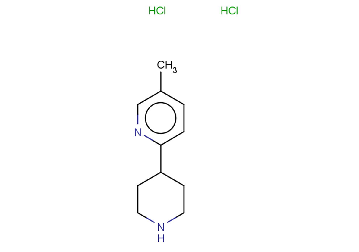5-methyl-2-(piperidin-4-yl)pyridine dihydrochloride