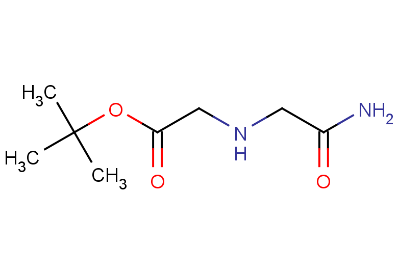 tert-butyl 2-[(carbamoylmethyl)amino]acetate
