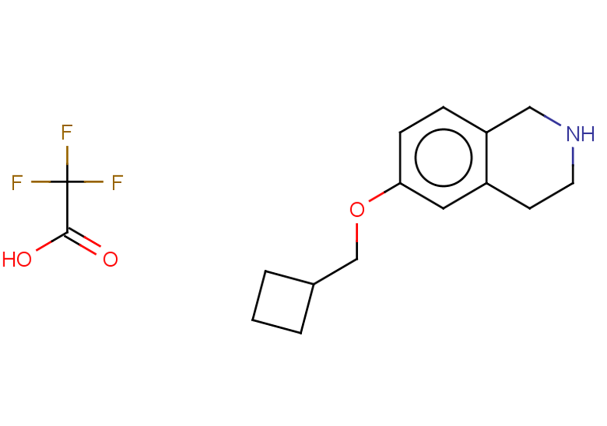 6-(cyclobutylmethoxy)-1,2,3,4-tetrahydroisoquinoline trifluoroacetate