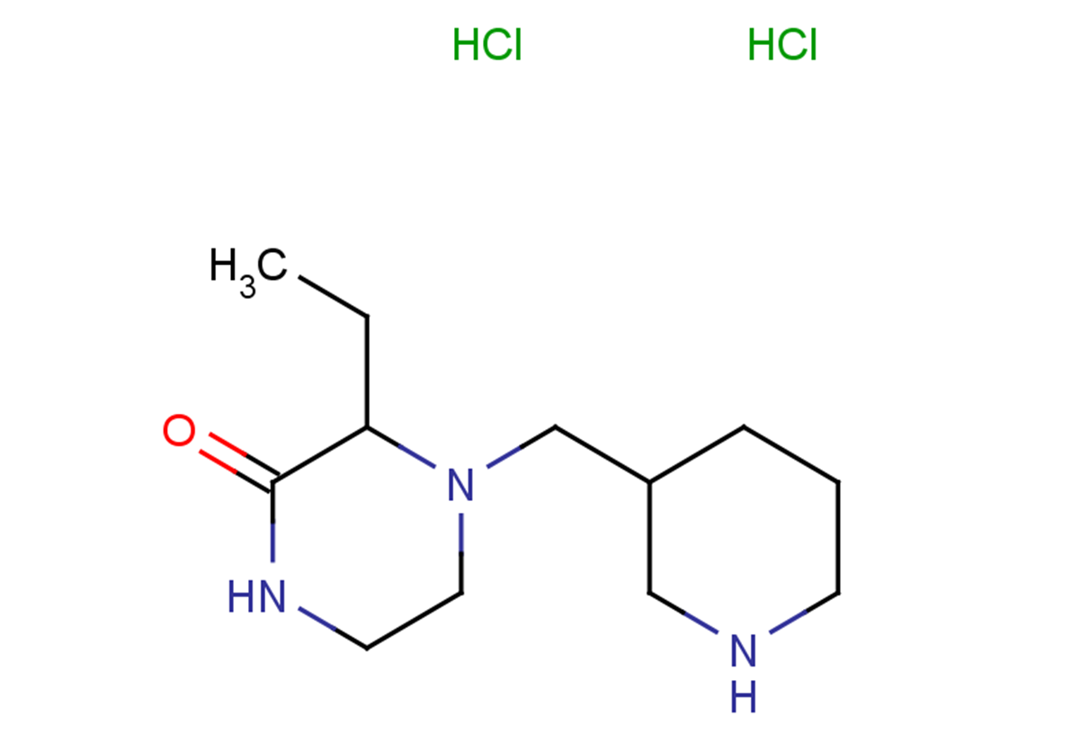 3-ethyl-4-[(piperidin-3-yl)methyl]piperazin-2-one dihydrochloride