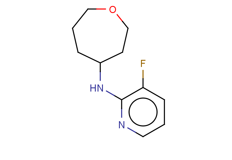 3-fluoro-N-(oxepan-4-yl)pyridin-2-amine