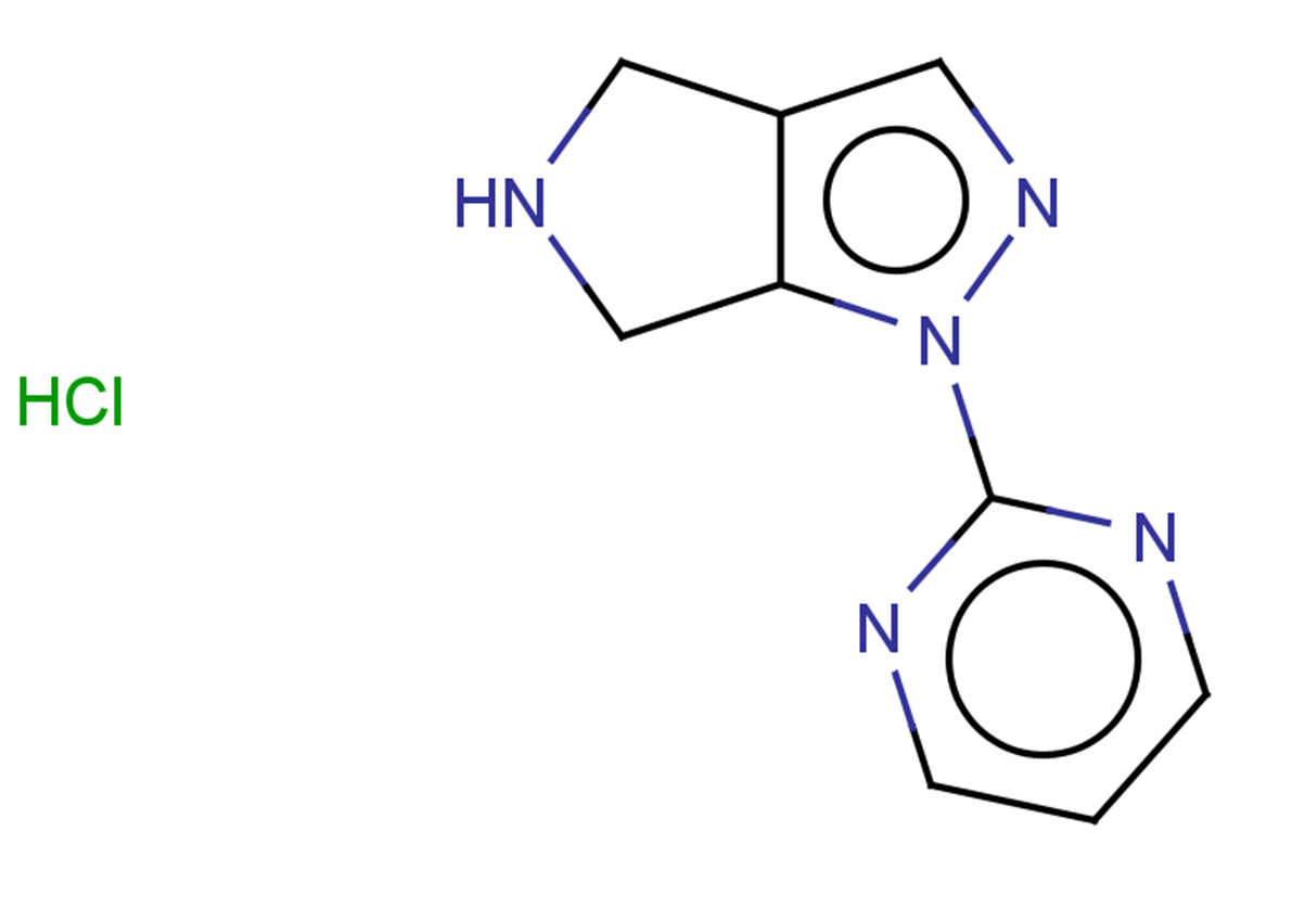 2-{1H,4H,5H,6H-pyrrolo[3,4-c]pyrazol-1-yl}pyrimidine hydrochloride