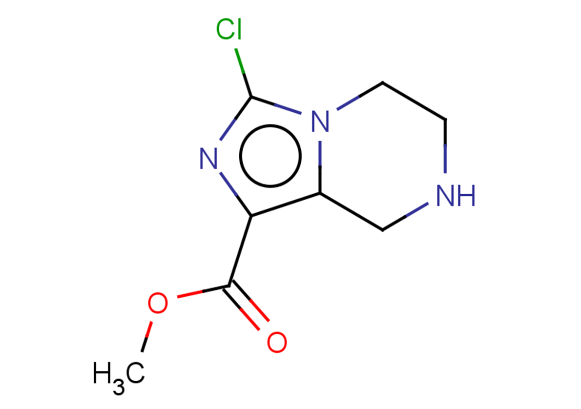 methyl 3-chloro-5H,6H,7H,8H-imidazo[1,5-a]pyrazine-1-carboxylate