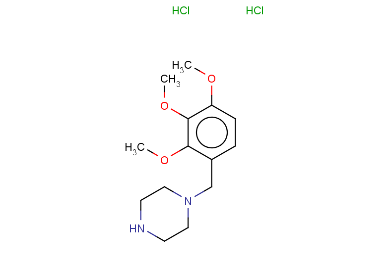 1-[(2,3,4-trimethoxyphenyl)methyl]piperazine dihydrochloride
