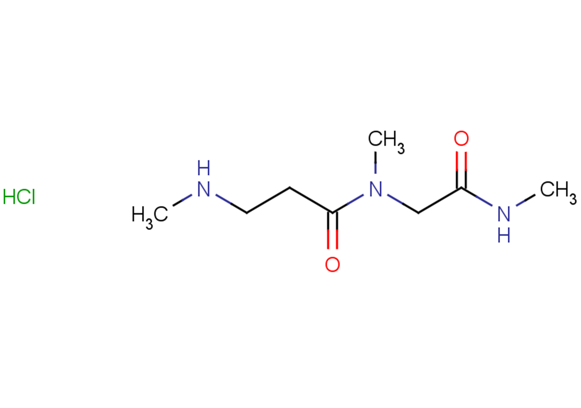 N-methyl-3-(methylamino)-N-[(methylcarbamoyl)methyl]propanamide hydrochloride