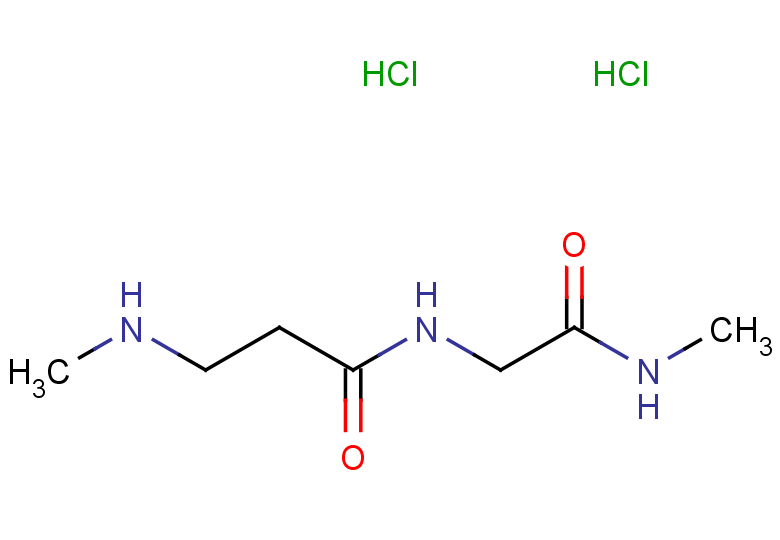 3-(methylamino)-N-[(methylcarbamoyl)methyl]propanamide dihydrochloride
