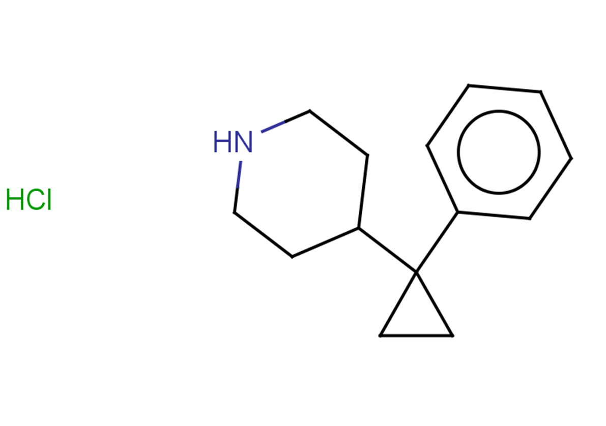 4-(1-phenylcyclopropyl)piperidine hydrochloride