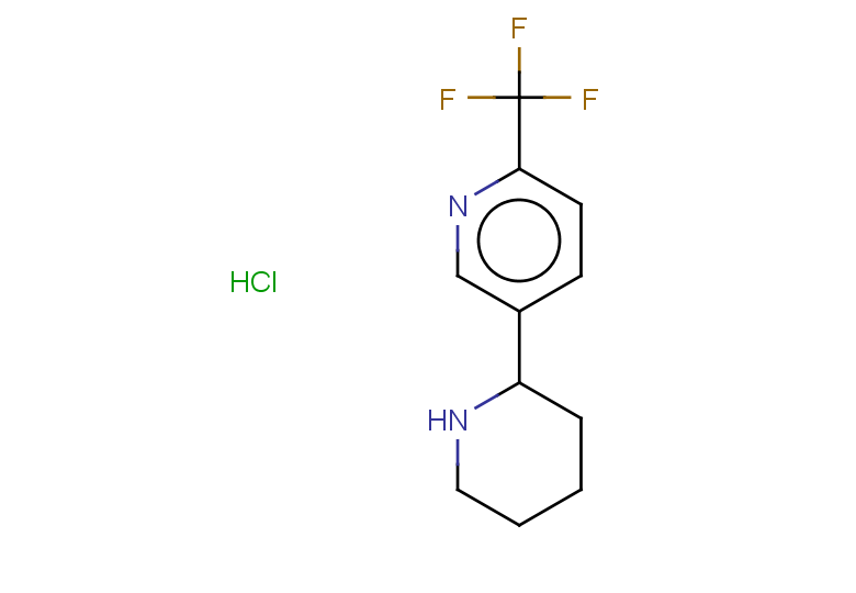 5-(piperidin-2-yl)-2-(trifluoromethyl)pyridine hydrochloride