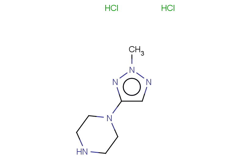 1-(2-methyl-2H-1,2,3-triazol-4-yl)piperazine dihydrochloride