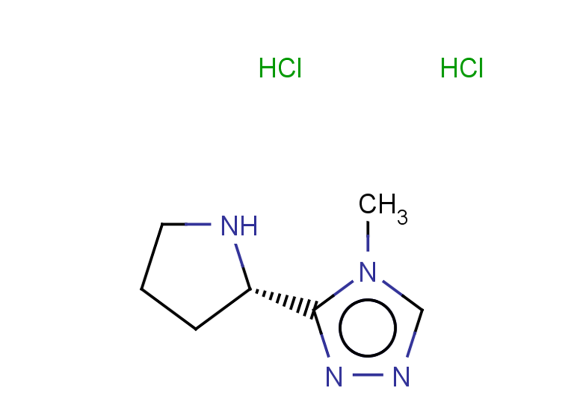 4-methyl-3-[(2S)-pyrrolidin-2-yl]-4H-1,2,4-triazole dihydrochloride