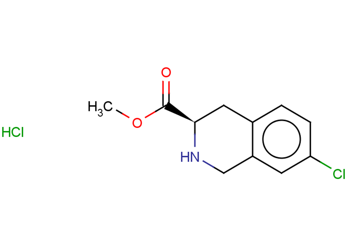 methyl (3R)-7-chloro-1,2,3,4-tetrahydroisoquinoline-3-carboxylate hydrochloride