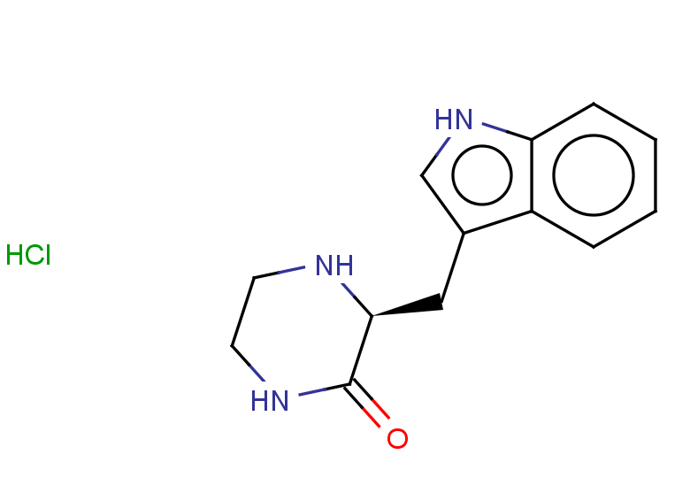 (3S)-3-[(1H-indol-3-yl)methyl]piperazin-2-one hydrochloride