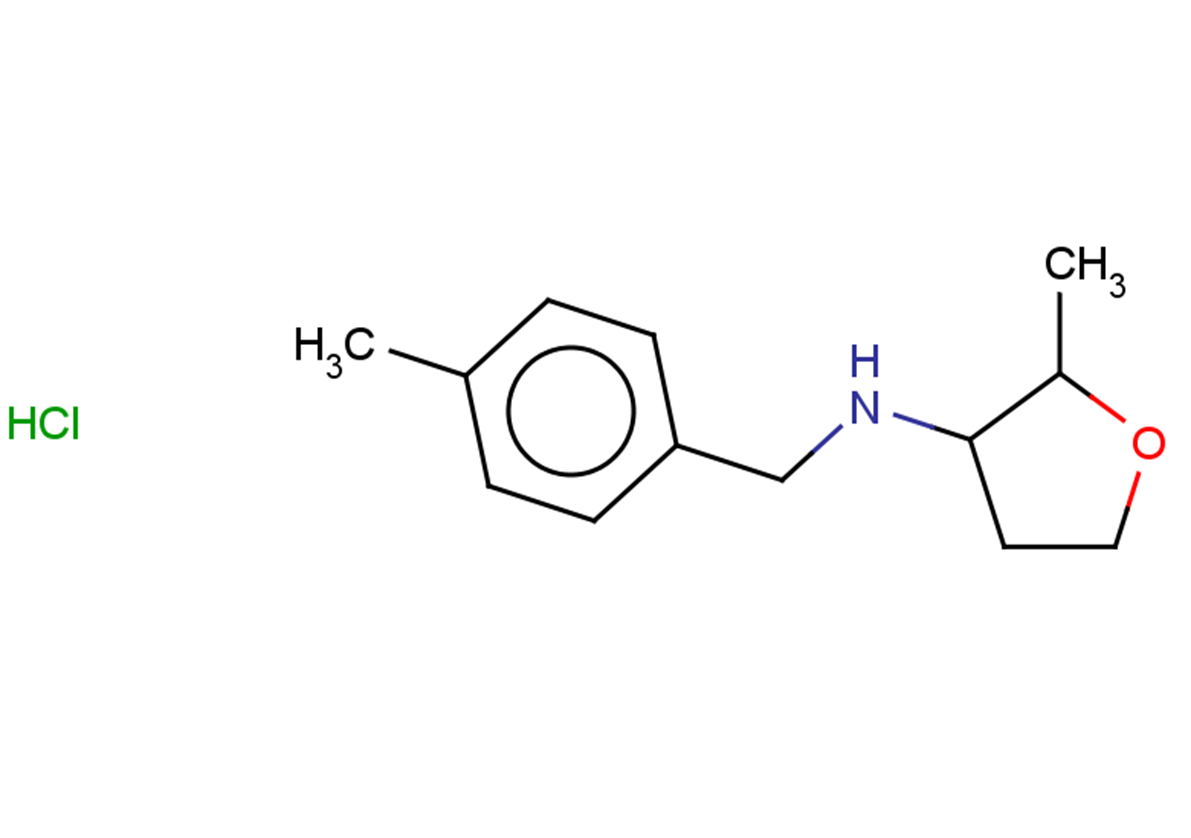 2-methyl-N-[(4-methylphenyl)methyl]oxolan-3-amine hydrochloride, Mixture of diastereomers